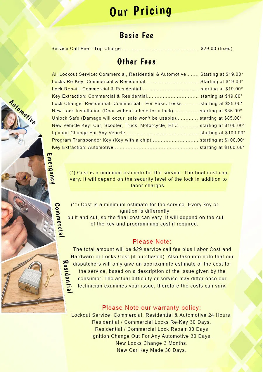 Hollywood FL  Locksmith Service Hollywood, FL  954-408-9991